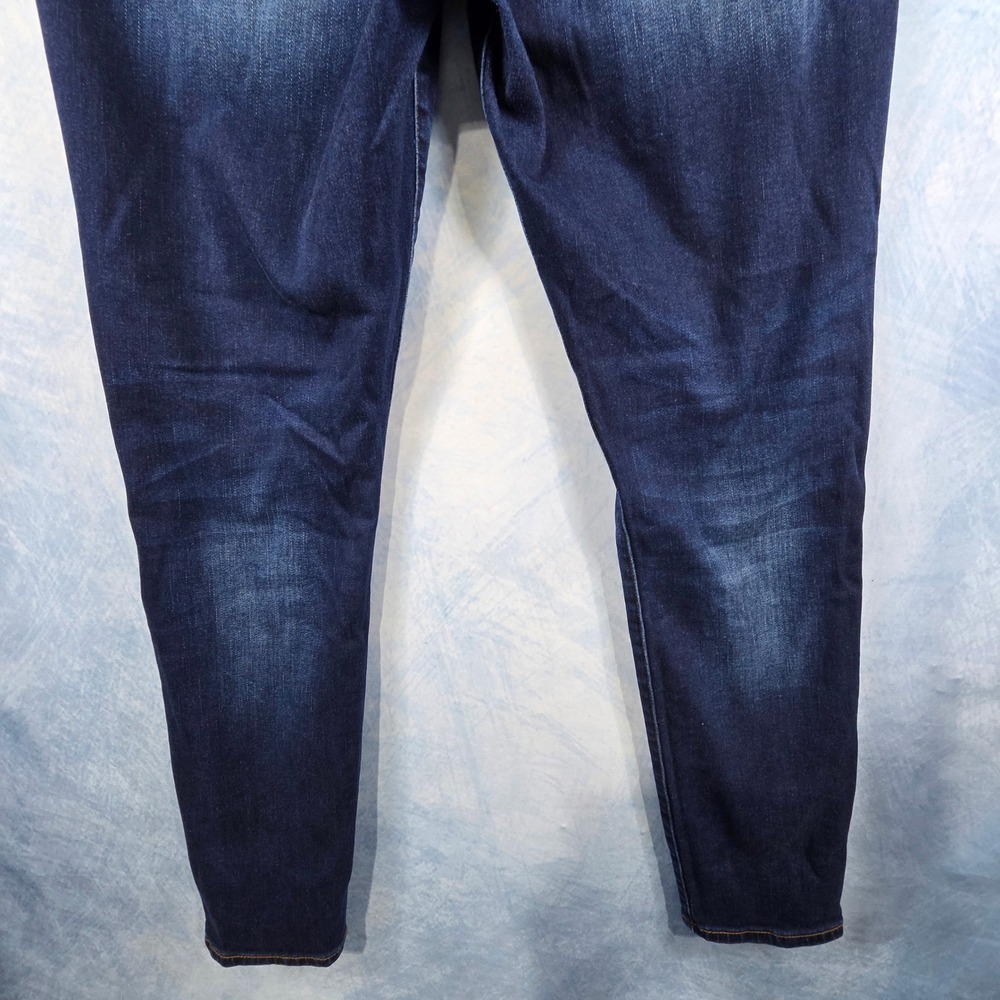 KUT from the Kloth Toothpick Skinny Jeans Dark Wash Stretch Denim‎ Womens 14S - Picture 7 of 8